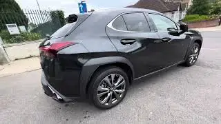 2023 Lexus UX 2.0 250h F Sport Design E-CVT with only 3,200 miles. Visit www.automaticcarsltd.co.uk