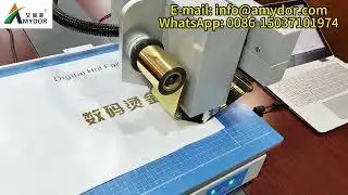 AMD3025 Factory Sale Papers Digital Hot Foil Printer From Amydor Printer