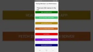 2020 12 10 React Native ScrollView vs FlatList with 250 list items