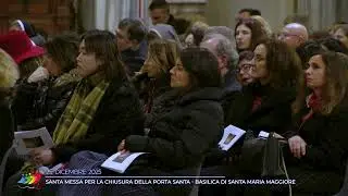 Chiusura della Porta Santa della Basilica di Santa Maria Maggiore - 25.12.2025