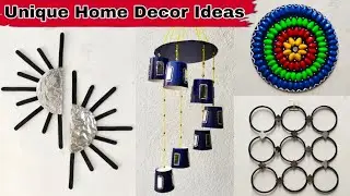 5 Unique Home Decor Ideas | Waste Material Craft Ideas