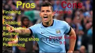 Fifa 15 Upgraded Aguero (87) player review