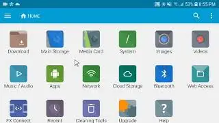 Backup your favourites and YouTube api with FX File Explorer