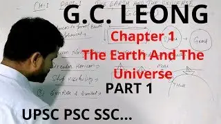 G c leong geography chapter 1 ! The Earth And The Universe