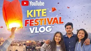 Happy makar sankraanti 🪁/Kites, friends,sisters & festival vibes | Kite Festival Vlog 🪁