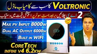 CoreTech Infini V4 6.2kW | Powerful & Reliable Solar Inverter with 8000W PV Input