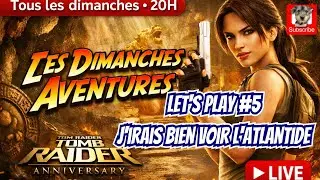 Les dimanches Aventures : Tomb Raider Anniversary (Ps2 / Ps5) #5 Ca doit &ecirc;tre beau l'Atlantide
