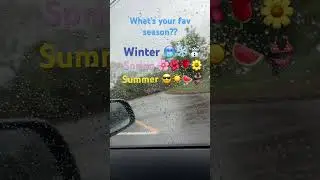 What&rsquo;s your fav season?  #season #winter #spring #summer #fall