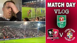 SHOCK EXIT | Exeter City vs Luton Town | Carabao Cup