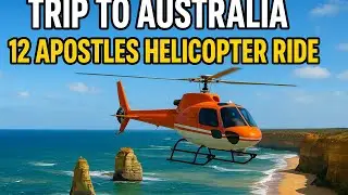 Breathtaking Helicopter Ride Over Australia&rsquo;s 12 Apostles | Great Ocean Road #12Apostles