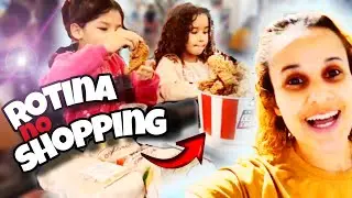 MINHA ROTINA COM AS CRIANÇAS NO SHOPPING  #humor #comedia #engraçado