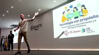 Charla del profesor Vicent Tortosa en la jornada Talent Pyme de la Dirección General de FP