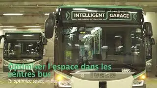 Garage intelligent : le bus RATP se gare en totale autonomie