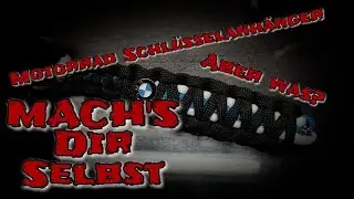 Motorrad Schl&uuml;sselanh&auml;nger| Mach&acute;s dir selbst | Paracord | Make self | Hels Garage