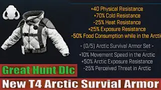 Icarus Great Hunt Dlc: How To Craft New T4 Arctic Survial Armor