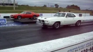 69 Pontiac ramair iv Trans Am vs.74 Pontiac super duty Tram