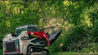 Vail Products&reg; Skid Steer Forestry Disc Mulcher - Takeuchi T12R2