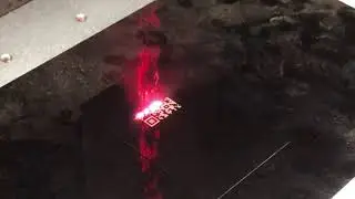 Laser Engraving a QR Code