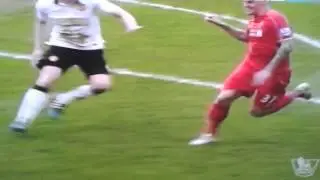 Nervous Skrtel's foul