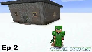 Cuboid Outpost 1.16.5 Ep 2 - Fully upgraded resource generation
