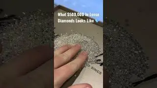 What $500,000 Of Loose Diamonds Looks Like 😳