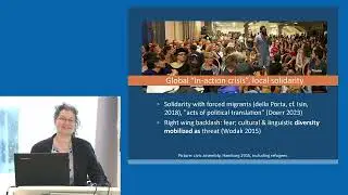 Prof. Nicole Doerr: Diversit&auml;t in Bewegungen inklusiv &uuml;bersetzen. Nur wie?