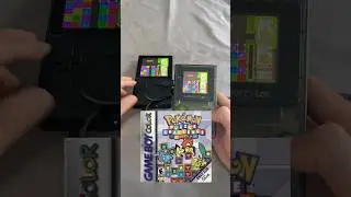 Pokemon Puzzle Challenge (GBC) has a great 2-player VS mode using a Link Cable - see description