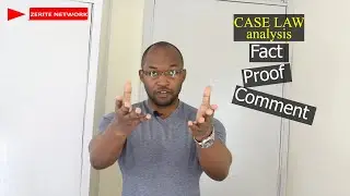 How to analyze case laws in exams