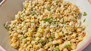 Fresh Savory Macaroni Salad 