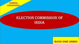 GK Questions in Election Commission of India