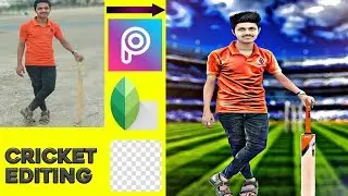 Cricket editing in picsart || cricket editing tutorial ||  cricket special editing