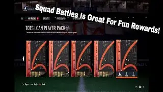 I Got A TOTS Loan Player Pack From A Couple Games Of Squad Battles!! FIFA 23 Ultimate Team!!