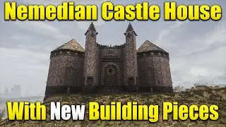 Nemedian Castle House - With New Building Pieces | Conan Exiles