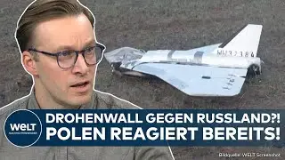 PUTINS KRIEG: Drohnenwall gegen Russland?! Polen reagiert bereits! Abwehrplan in Gang gesetzt