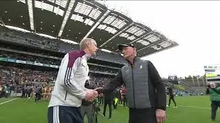 Handshake Part II: Cody and Shefflin after Leinster SHC final