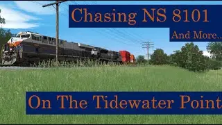 Trainz 2019: Chasing NS 8101 (and more) on the Tidewater Point