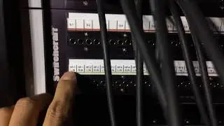 2 Stage Input Boxes & Patchbay