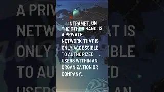 Difference Between the Internet and Intranet #shorts #viral #subscribe #youtubeshorts
