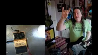 BOSS AC-3 acoustic simulator pedal review demo