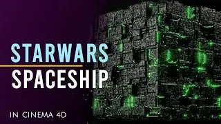 STAR WARS Inspired SPACE STRUCTURES That Will Change Scifi Forever - CINEMA 4D TUTORIAL