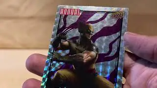 2022-23 Marvel Annual #B15 Wolverine Backscatters #marvelannual #wolverine #ebayscoops #dentoncard