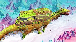 The Wandering Village &ndash; Post-Apocalyptic City-Building Survival | PC Gameplay No Commentary