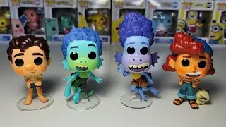 4K Disney Pixar Luca Funko Pop #1052 Giulia Marcovaldo and Machiavelli Unboxing and Review!