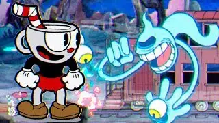 CUPHEAD - A DIFICULDADE SÓ AUMENTA, O RATO E O TREM FANTASMA