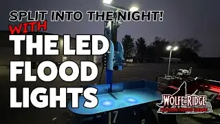 The Optional LED Flood Light Kits for Wolfe Ridge Splitters