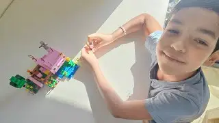 How to build a LEGO&reg; Minecraft The Baby Pig House 