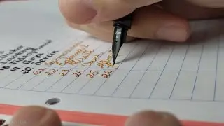 ASMR - Canetas e Tintas 2020 (parte 1)