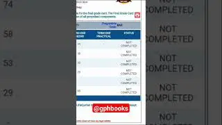 IGNOU Grade Card Status not completed #ignou #shorts #trendingshorts