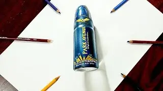 Drawing Park Avenue Deodorant Can