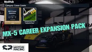 [MX5] Дополнение к режиму карьеры MX-5 / Project Motor Racing, мод для кроссплатформенной игры